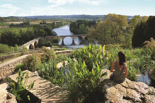Le Panorama sur le confluent Dordogne-Vézère © Association Au Fil du Temps