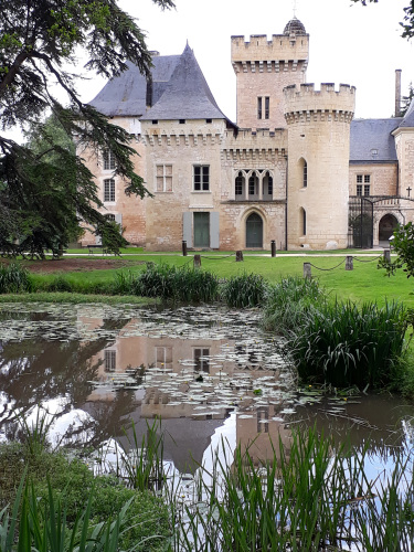 Reflets du château © Stéphanie Bérusseau, 2017.