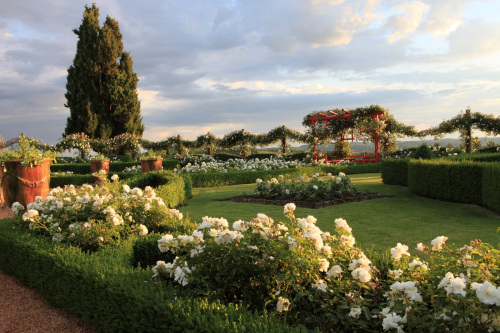 Eyrignac et ses jardins - Le jardin blanc © Georges Lévèque