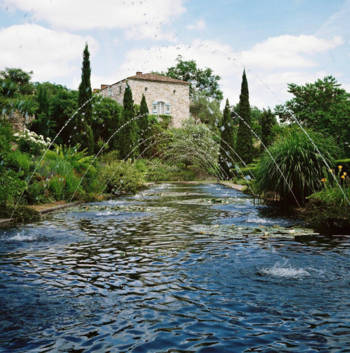 Jets d'eau © Jardins de Sardy
