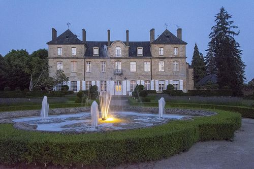 Jardins du château de Veyrignac - Bassin © Château de Veyrignac