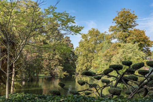 Jardin Public - la rivière et le parc © Mairie de Bordeaux - F. Deval
