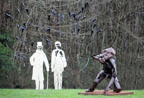 Le Jardin Littéraire de Sculptures © Jean-Claude Sadoine