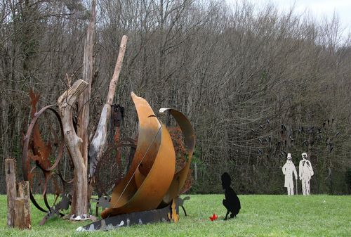 Le Jardin Littéraire de Sculptures © Jean-Claude Sadoine