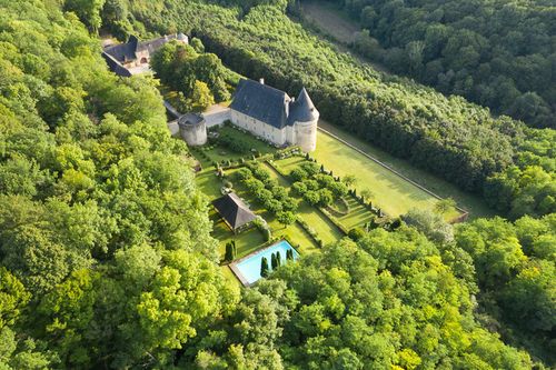 Jardins du château de Peyraux © Jean-Marc de Royere