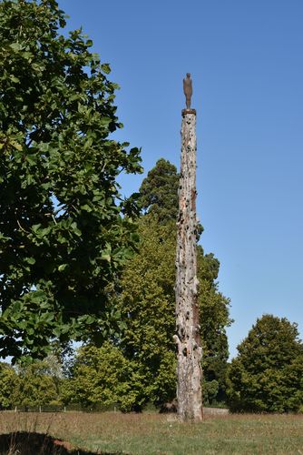 Parc et jardin de l'Abrégement - « One and Other », oeuvre d'Antony Gormley © Anne Chopin
