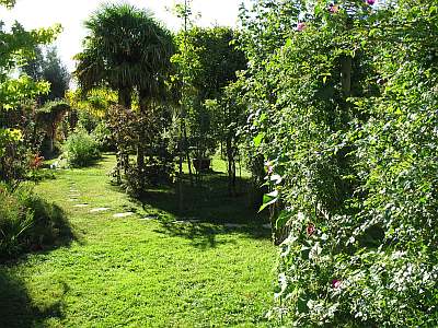 Au coeur du jardin. Cliché : DRAC / CID - SB.